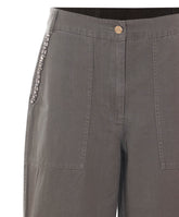 PANTS WITH MACRAME' DETAIL