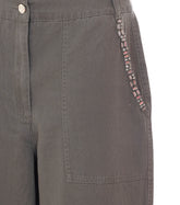 PANTS WITH MACRAME' DETAIL