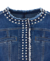 GIACCA IN DENIM CON BORCHIE