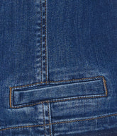 GIACCA IN DENIM CON BORCHIE