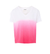 T-SHIRT ROZEN CON RICAMO MAKE MEMORIES AT SUNSET