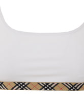 BIKINI SWIMWEAR WITH CHECK TRIM