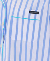 STRIPED POPLIN SHIRT