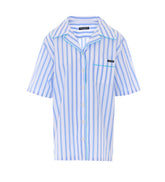 STRIPED POPLIN SHIRT