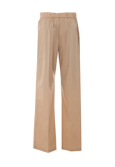 STRAIGHT POPELINE PANTS