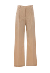 STRAIGHT POPELINE PANTS