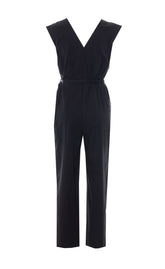 POPLIN TRACKSUIT WITH BELT