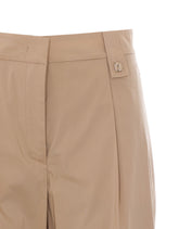STRAIGHT POPELINE PANTS