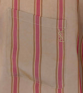 CAMICIA A MANICA CORTA CASSANDRE A RIGHE