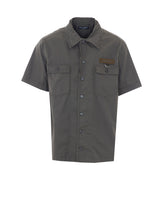 CAMICIA A MANICA CORTA CON LOGO