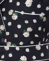 ROSES AND LILY OF THE VALLEY PRINT VANITY SHIRT