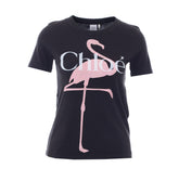 T-SHIRT DAL TAGLIO ADATTATO CON LOGO