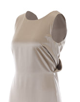 MXEAZOTO SATIN DRESS