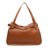 BORSA A SPALLA CON LOGO MIU MIU IN PELLE