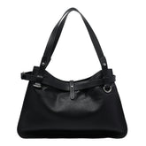 BORSA A SPALLA CON LOGO MIU MIU IN PELLE
