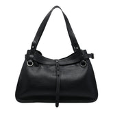 BORSA A SPALLA CON LOGO MIU MIU IN PELLE