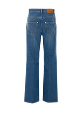 FLARED JEANS MEDIUM WASH INDIGO