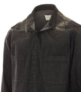 TAPED DENIM SHIRT