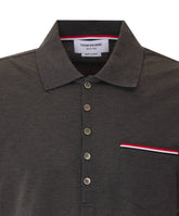 POLO IN PIQUE' CON LOGO STRIPE