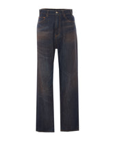 JEANS EFFETTO DELAVE' CON LOGO NUMERIC