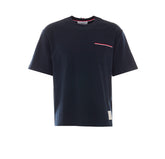 T-SHIRT OVERSIZE CON LOGO STRIPE