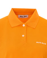 POLO CON LOGO MIU MIU