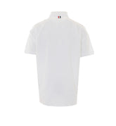 LOGO STRAIGHT FIT OXFORD SHORT SLEEVES SHIRT