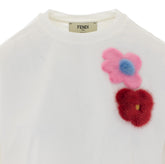 T-SHIRT CON SPILLE SUNNY SIDE FLOWERS