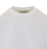 PALMAS CROP T-SHIRT WITH EMBROIDERED PEARLS