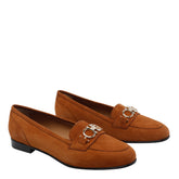 GANCINI ORNAMENTO SUEDE LOAFERS