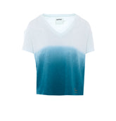 T-SHIRT ROZEN CON RICAMO MAKE MEMORIES AT SUNSET