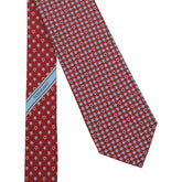 TURTLE PRINT SILK TIE