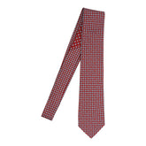 TURTLE PRINT SILK TIE