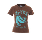 T-SHIRT CON LOGO E STAMPA BLUE BANANA