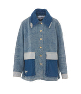 GIACCA PATCHWORK IN DENIM