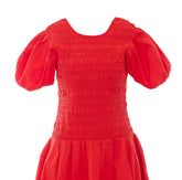 ABITO IN COTONE SMOCKED