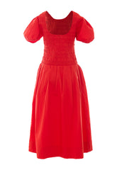 ABITO IN COTONE SMOCKED