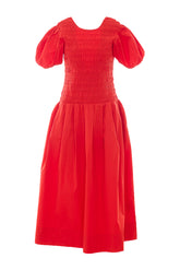 ABITO IN COTONE SMOCKED