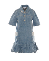 ABITO PATCHWORK IN DENIM