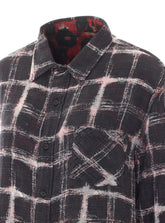 REVERSIBLE CHECK PRINT SHIRT