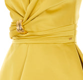 DUCHESSE DRESS WITH JEWELLED DETAIL