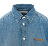 CAMICIA IN DENIM MIU MIU