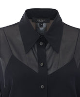 CAMICIA IN CHIFFON DI SETA STRETCH