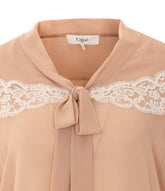 CAMICIA CON RICAMI IN PIZZO