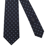 JACQUARD SILK TIE WITH DOUBLE G
