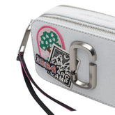 THE CAMP PATCHWORK DENIM SNAPSHOT BAG