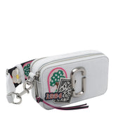 THE CAMP PATCHWORK DENIM SNAPSHOT BAG