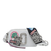THE CAMP PATCHWORK DENIM SNAPSHOT BAG