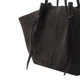 LARGE SUEDE MOCHI SHOULDER BAG