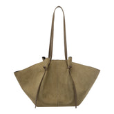 BORSA A SPALLA MOCHI IN SUEDE LARGE